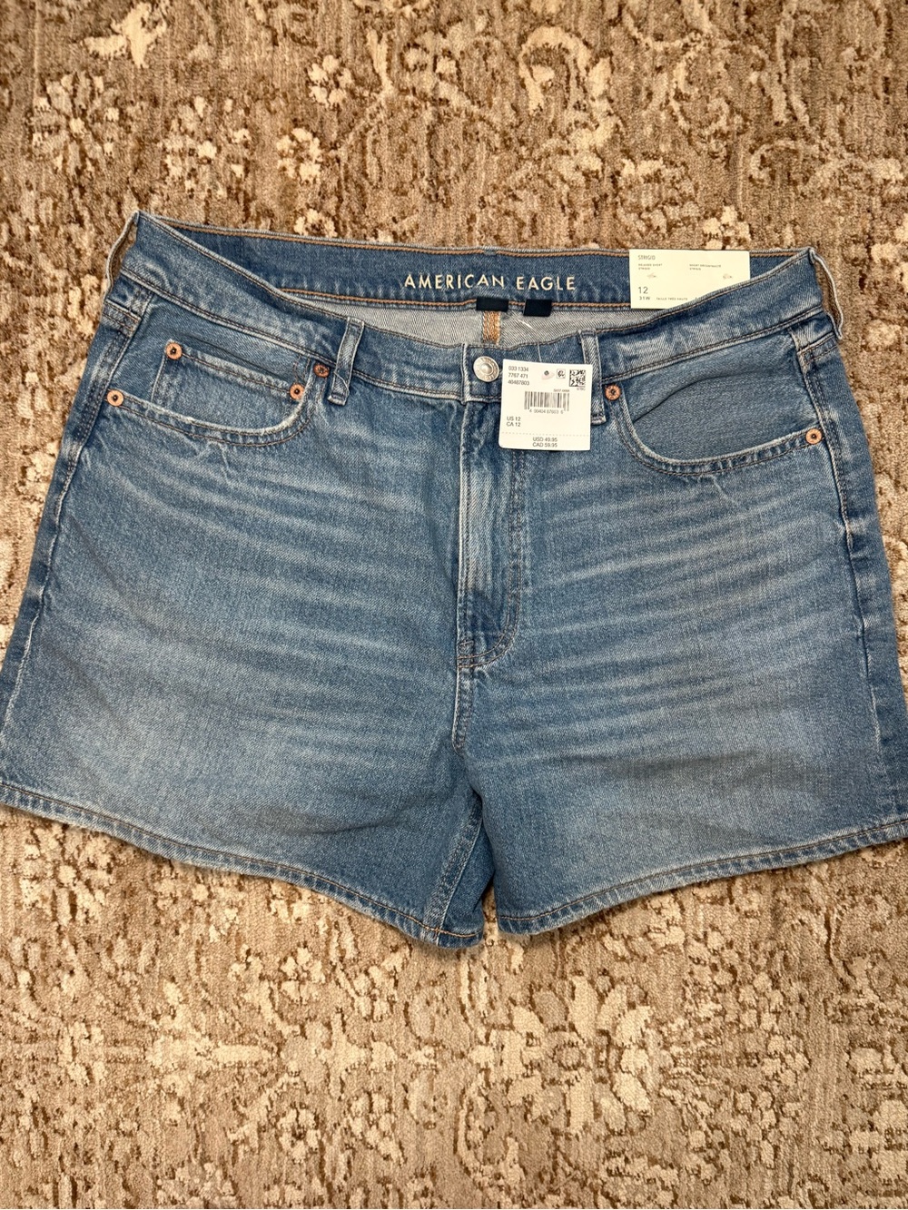 American Eagle Outfitters Strigid Shorts NWT